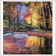 cross stitch pattern Autumn Prelude (Crop)