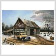 cross stitch pattern The Barn Painters