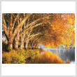 cross stitch pattern Baldneysee Autumn (Large)