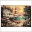 cross stitch pattern Cottage by the Sea
