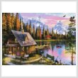 cross stitch pattern The Fishing Hut