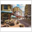 cross stitch pattern Le Grand Cafe