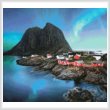 cross stitch pattern Lofoten Norway (Crop)
