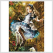 cross stitch pattern Mini Dear Alice (Crop)