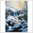 cross stitch pattern Mystic Falls Winter