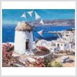 cross stitch pattern Mykonos