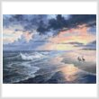 cross stitch pattern Pelican Beach (Large)