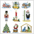 cross stitch pattern SewLittleStitches Christmas Collection 3