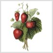 cross stitch pattern Strawberries Painting