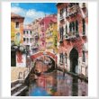 cross stitch pattern Venice