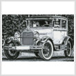 cross stitch pattern Vintage Ford