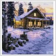 cross stitch pattern Winter Bliss (Crop)