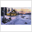 cross stitch pattern Winter Bliss