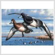 cross stitch pattern Bluebills