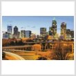 cross stitch pattern Charlotte, North Carolina