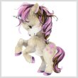 cross stitch pattern Cute Plum Unicorn