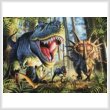 cross stitch pattern Dinos (Large)