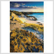 cross stitch pattern Evening Light on Uig Bay (Large)