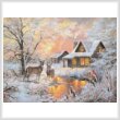 cross stitch pattern Frosty Glow