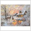 cross stitch pattern Frosty Glow (Large)