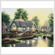 cross stitch pattern Great Cottage Walkway