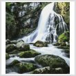 cross stitch pattern Gollinger Waterfall (Crop)