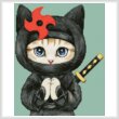 cross stitch pattern Mini Cat 42