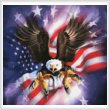 cross stitch pattern Mini Eagle Burst