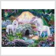 cross stitch pattern Magical Unicorn Kingdom (Large)