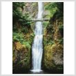 cross stitch pattern Multnomah Falls (Large)