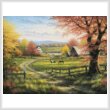 cross stitch pattern Peaceful Tranquility (Large)
