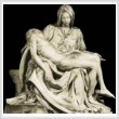 cross stitch pattern Pieta Large (Sepia)