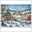 cross stitch pattern Snowball Ambush (Large)