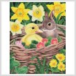 cross stitch pattern Spring Babies