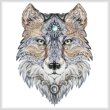 cross stitch pattern Tattoo Wolf