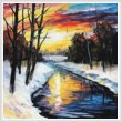 cross stitch pattern Winter (Large)