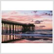 cross stitch pattern Avalon Fishing Club Pier
