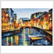 cross stitch pattern Evening River St Petersburg