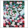 cross stitch pattern Hummingbird Heaven (Large)