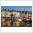 cross stitch pattern Honfleur (Large)