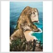 cross stitch pattern Kelingking Beach Nusa Penida (Large)