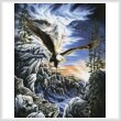 cross stitch pattern Mini 10 Eagles