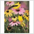 cross stitch pattern Mini Golden Finches