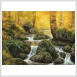 cross stitch pattern Mossy River (Large)