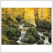cross stitch pattern Mossy River