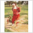 cross stitch pattern Sandy Claus