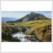 cross stitch pattern Skogafoss (Large)