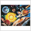 cross stitch pattern The Solar System (Large)