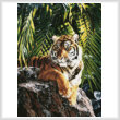 cross stitch pattern Sumatran Tigress (Medium)