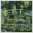 cross stitch pattern The Japanese Bridge (Medium)